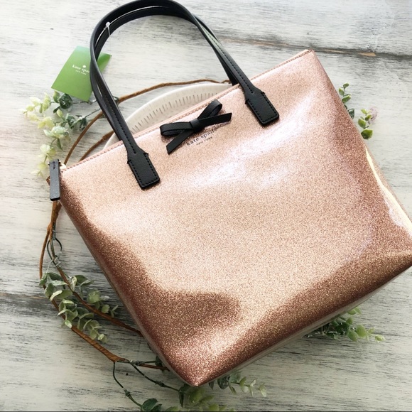 kate spade Handbags - Kate Spade Jeralyn sparkle tote NWT